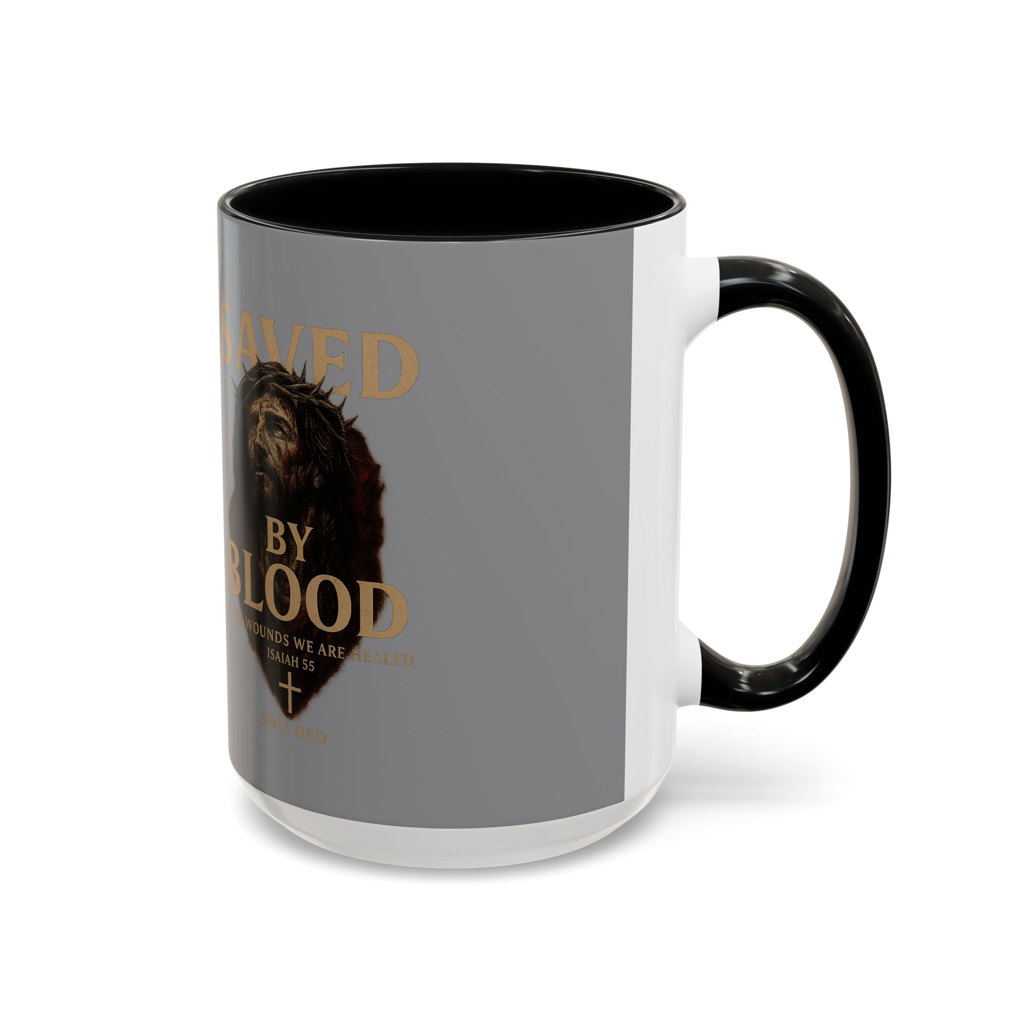 Faith-Inspired Accent Coffee Mug