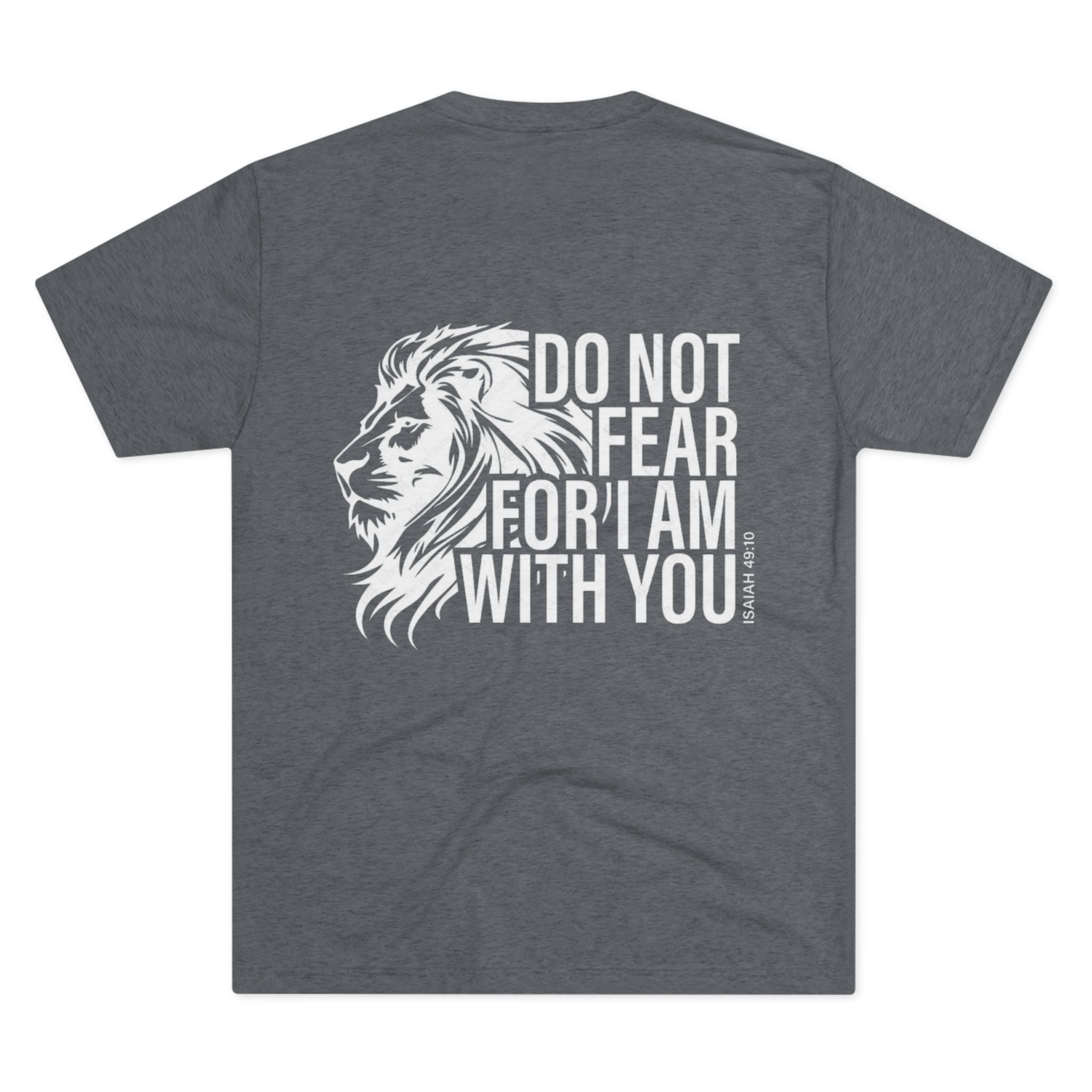 Do Not Fear Inspirational Graphic Washed Tee