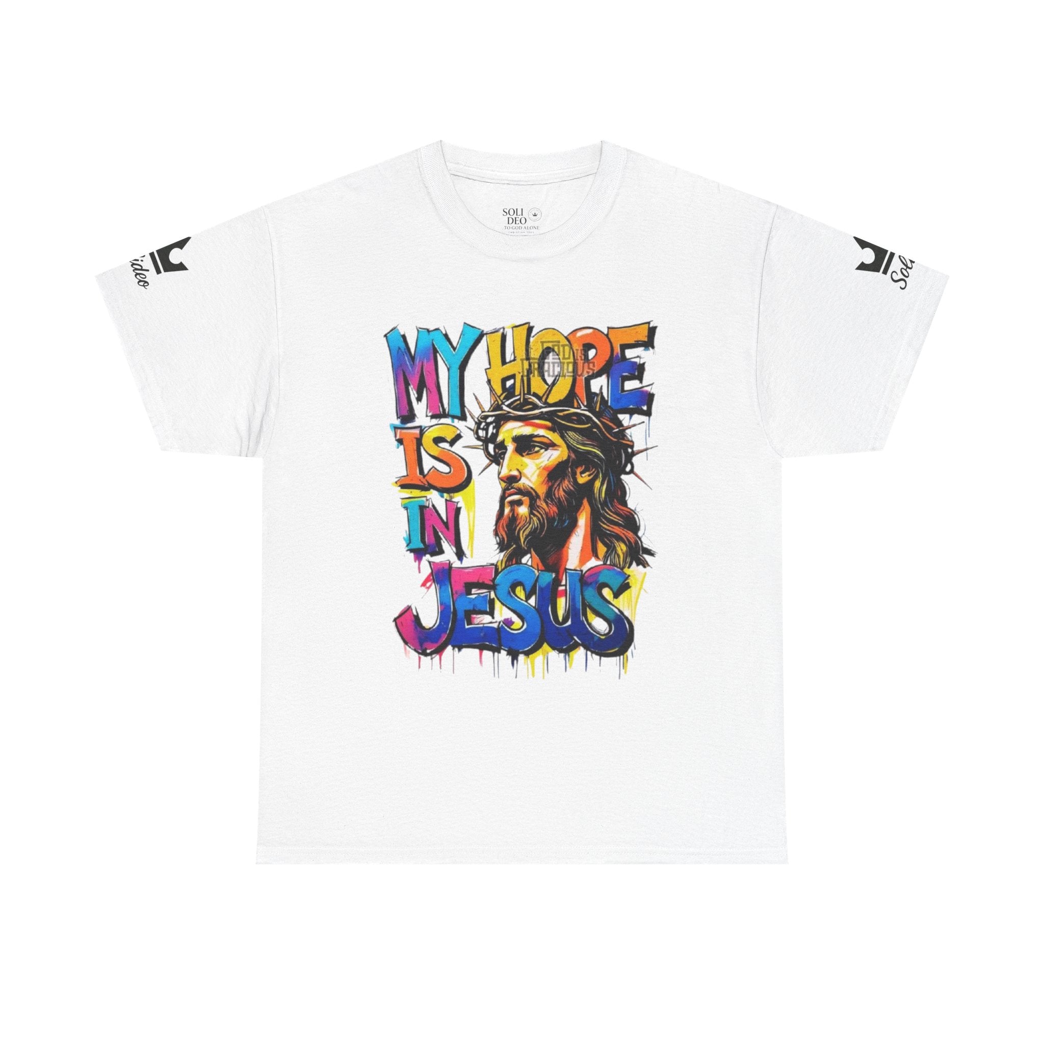 Colorful Jesus Faith Tee – Christian Inspirational Shirt