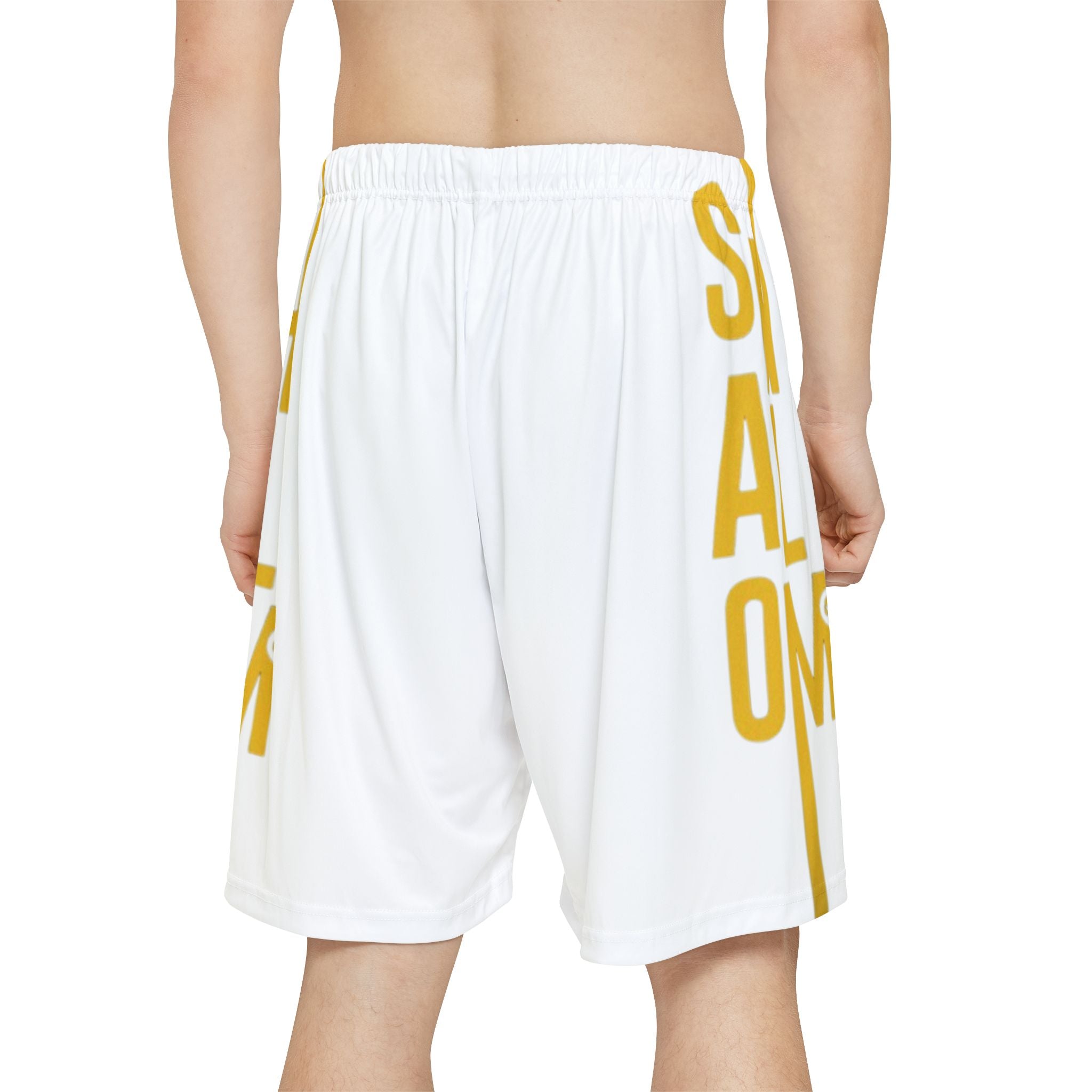Men's Sports Shorts with Motivational Design