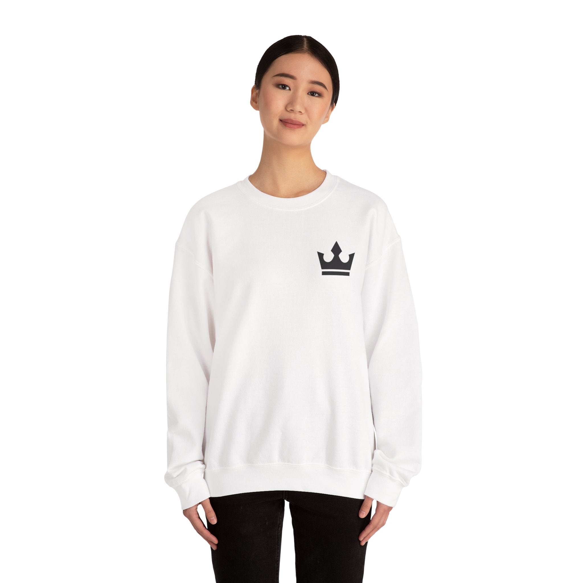 Street-Style Inspirational Crewneck Sweatshirt