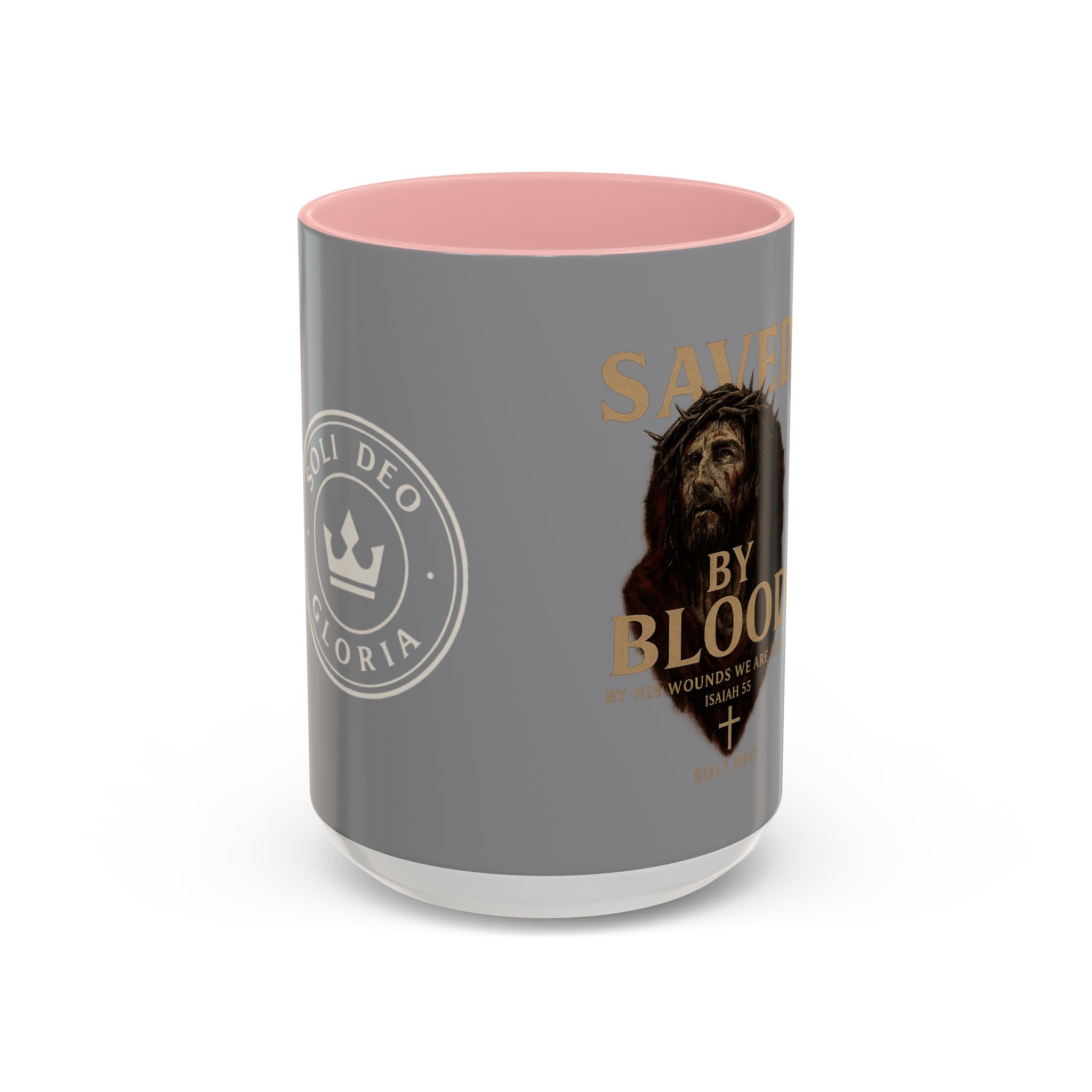 Faith-Inspired Accent Coffee Mug