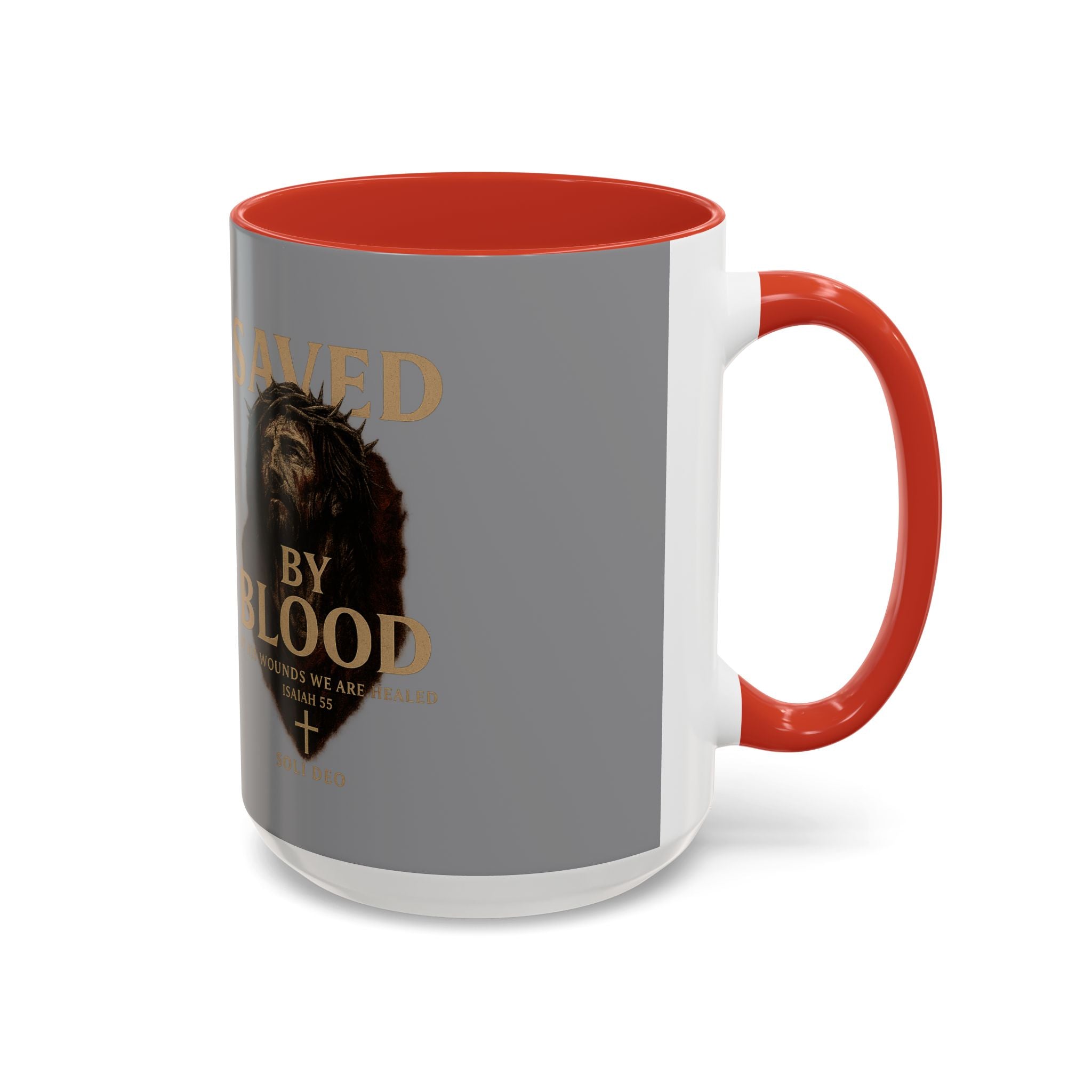 Faith-Inspired Accent Coffee Mug