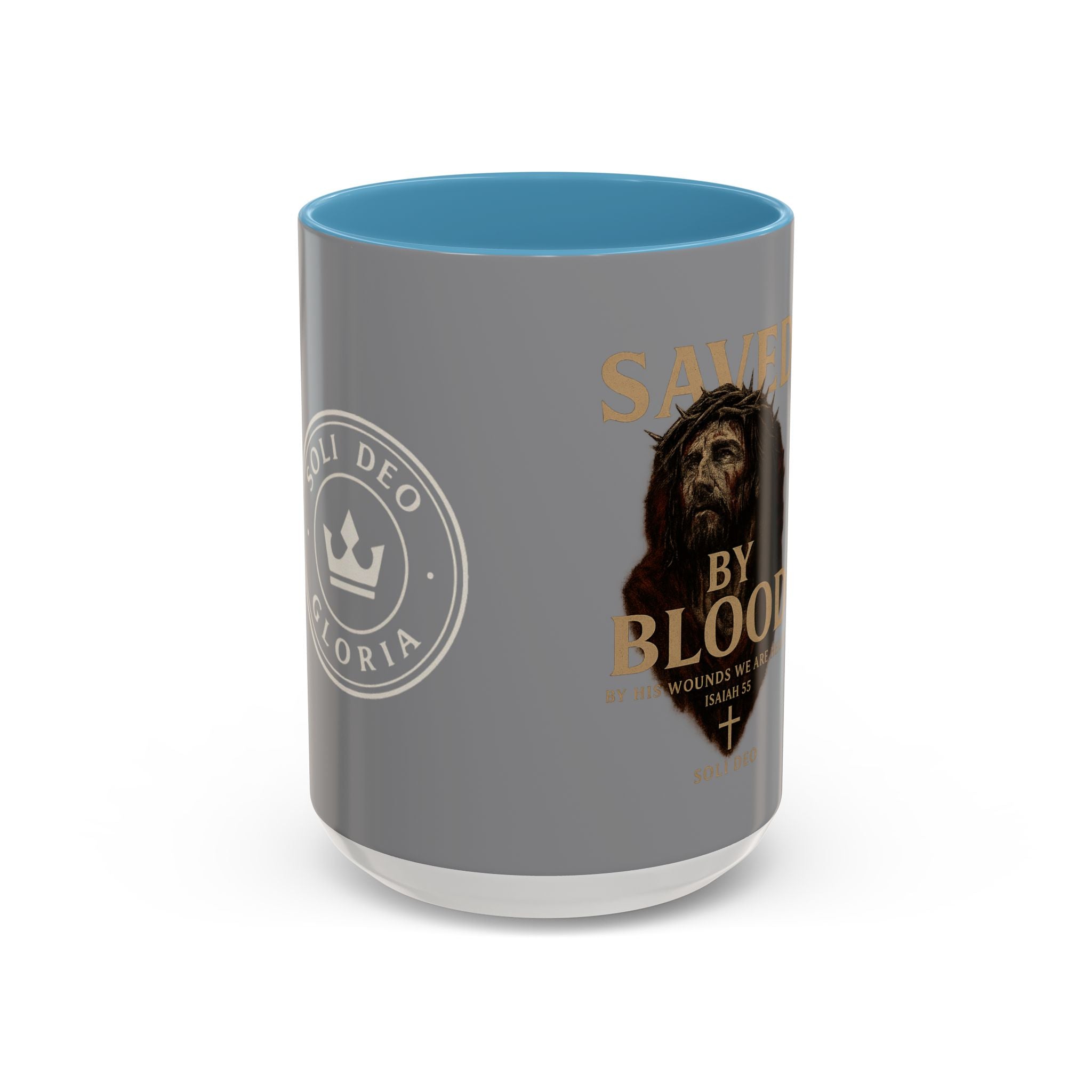 Faith-Inspired Accent Coffee Mug