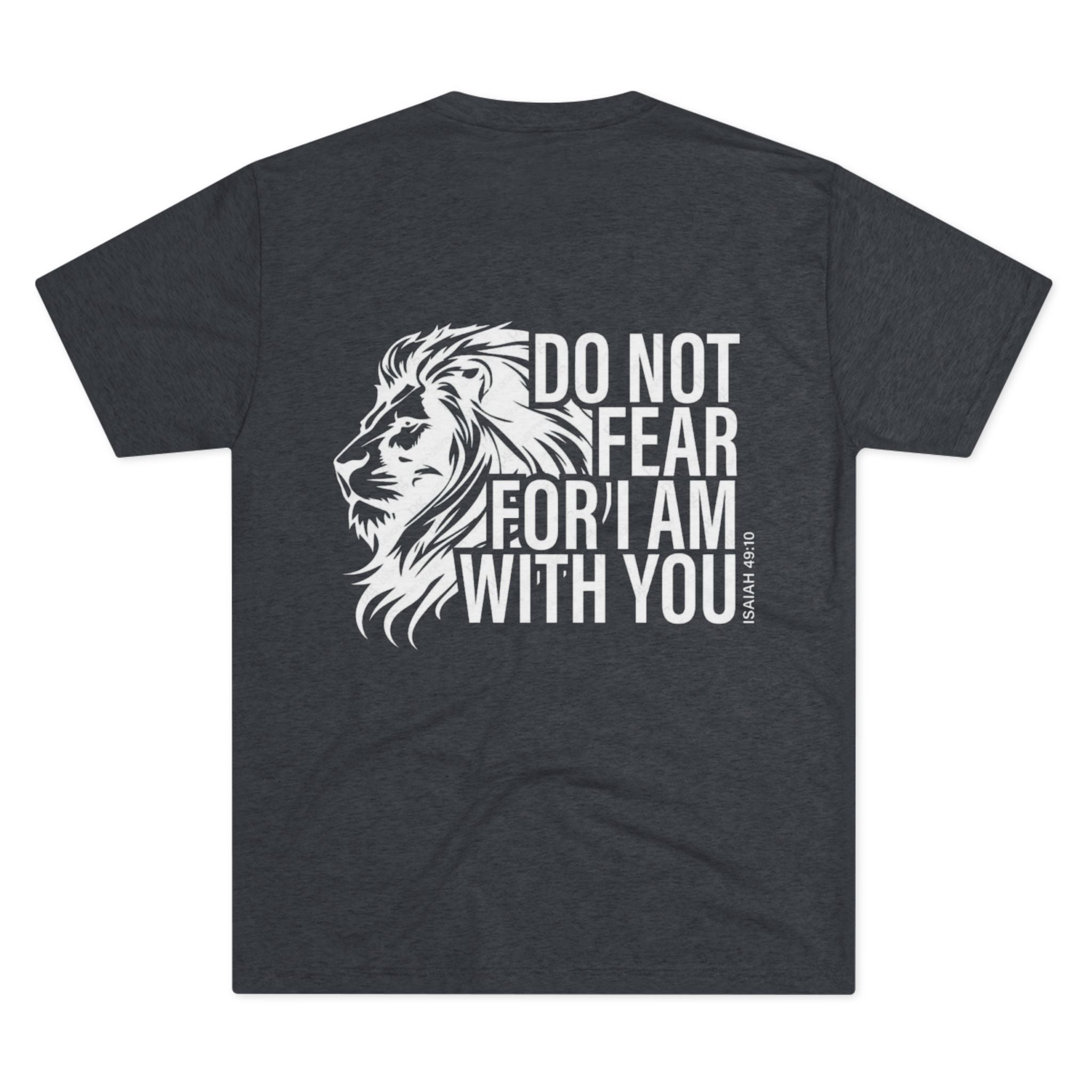 Do Not Fear Inspirational Graphic Washed Tee