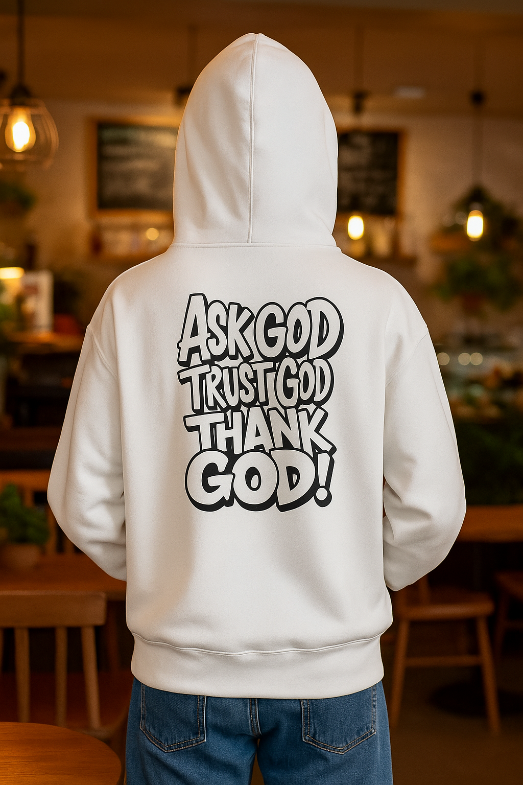 Faith-Inspired Unisex Hooded Sweatshirt