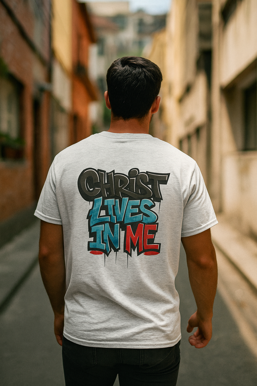 Christ Lives in Me Graphic Tee