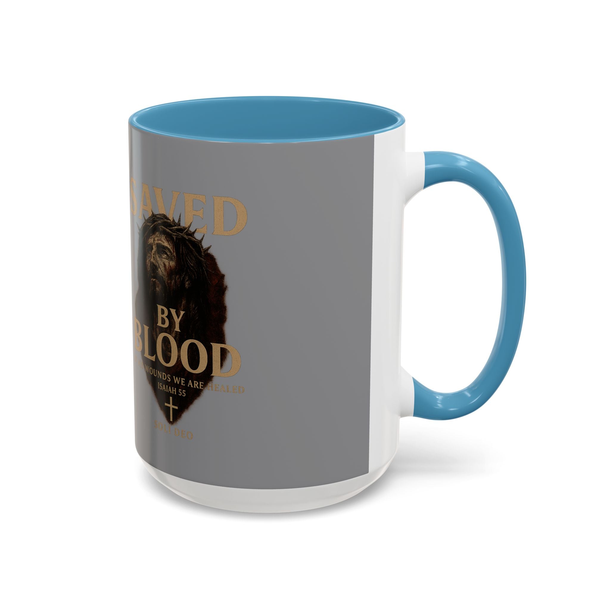 Faith-Inspired Accent Coffee Mug