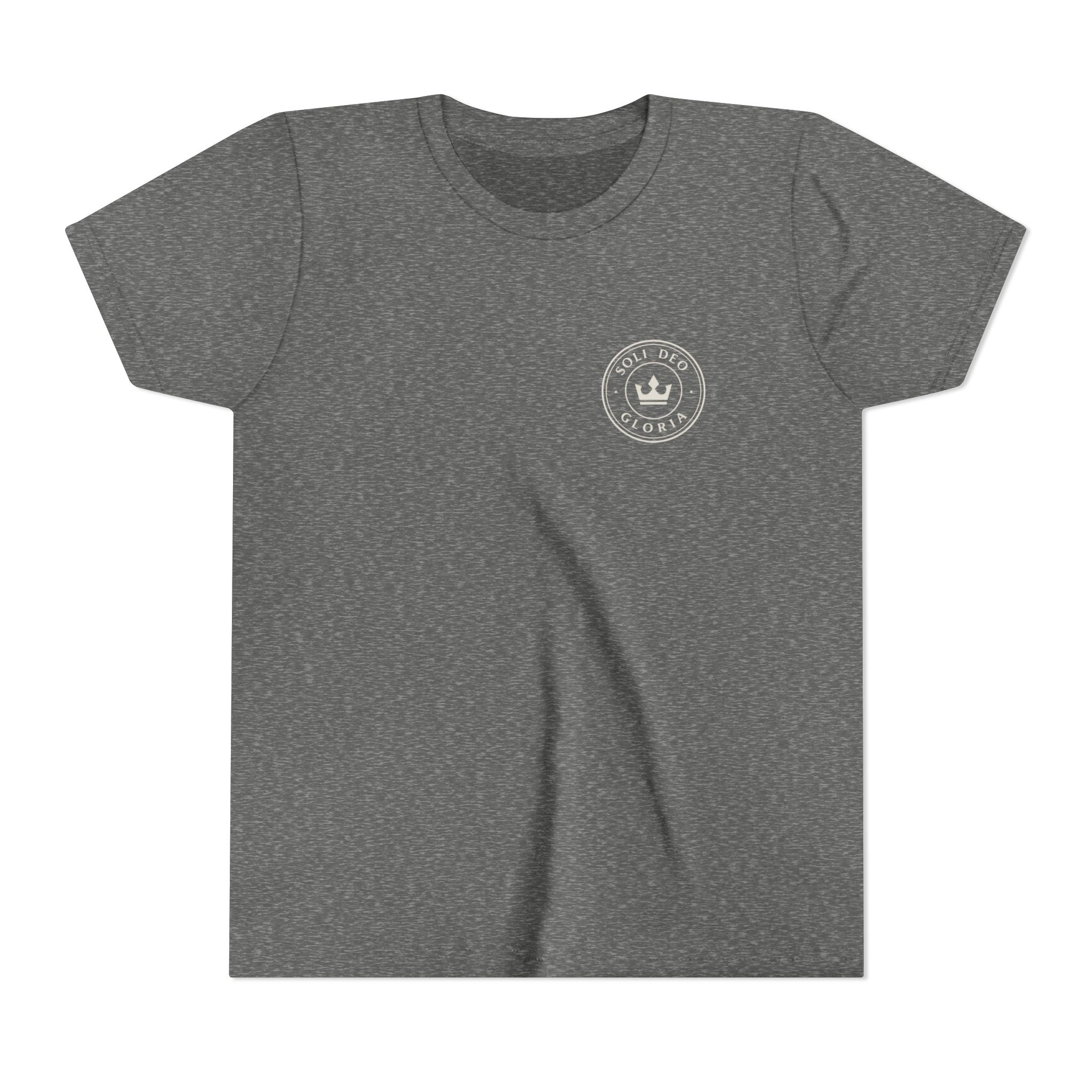 Youth Short Sleeve Tee Love Never Fever Fails Design