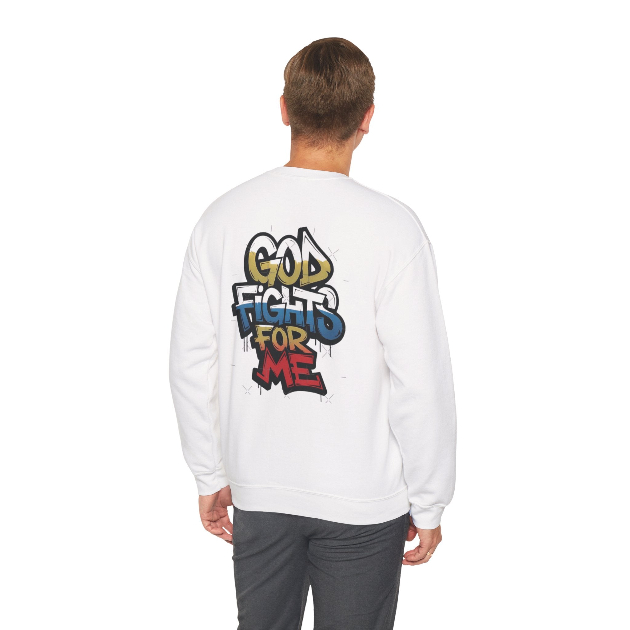 Street-Style Inspirational Crewneck Sweatshirt