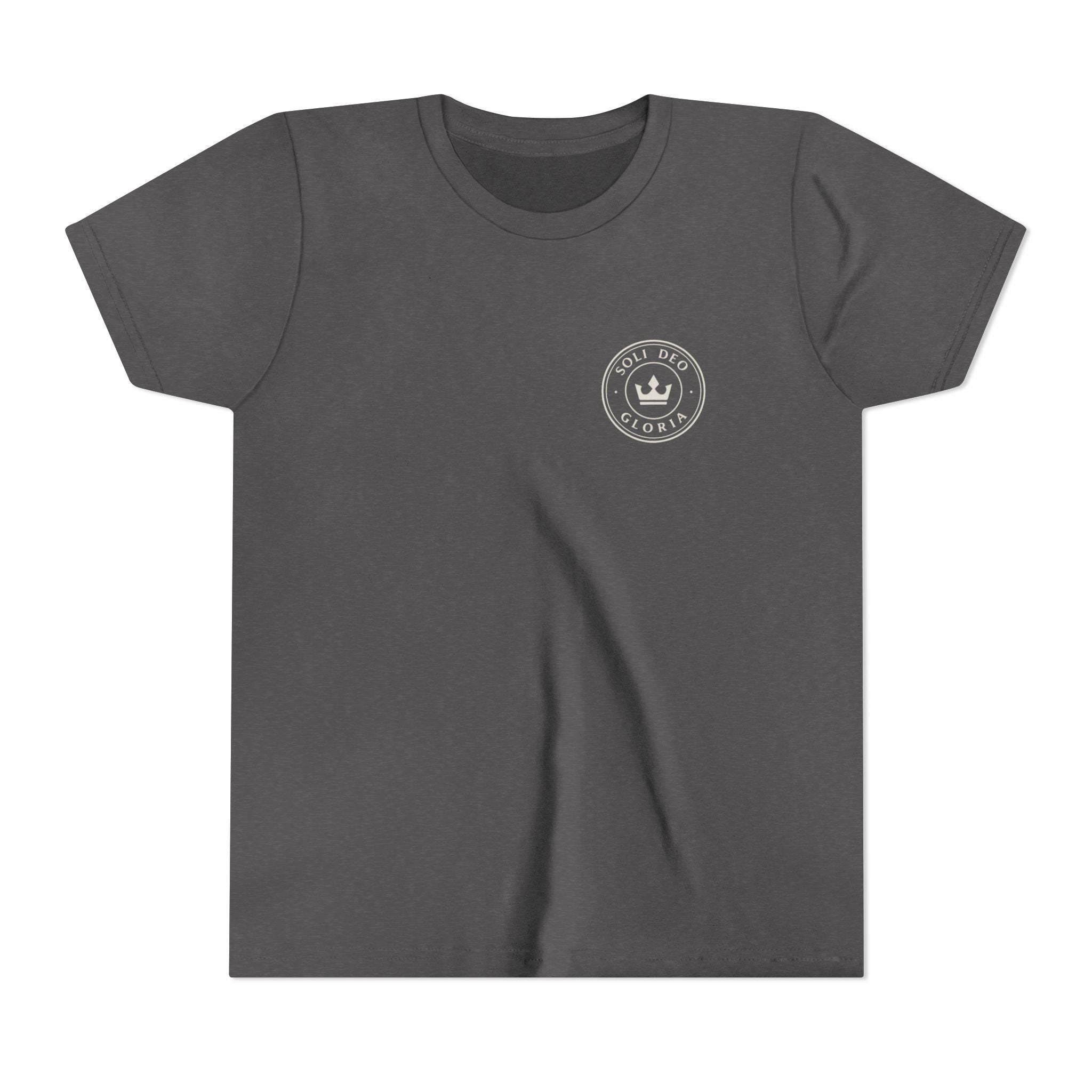 Youth Short Sleeve Tee Love Never Fever Fails Design