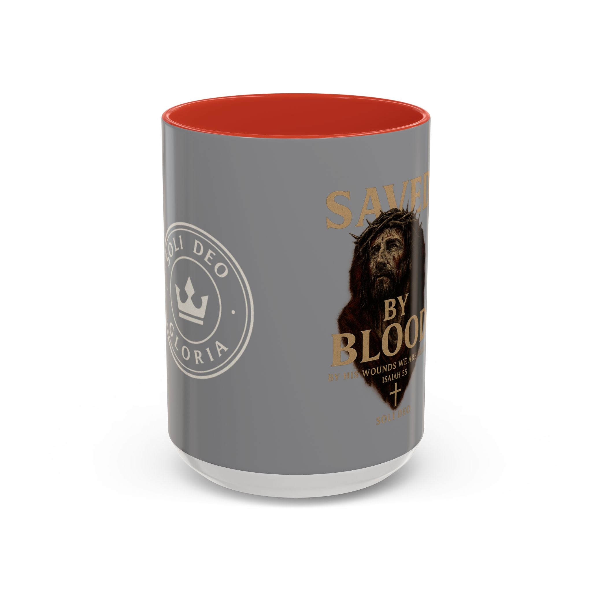 Faith-Inspired Accent Coffee Mug