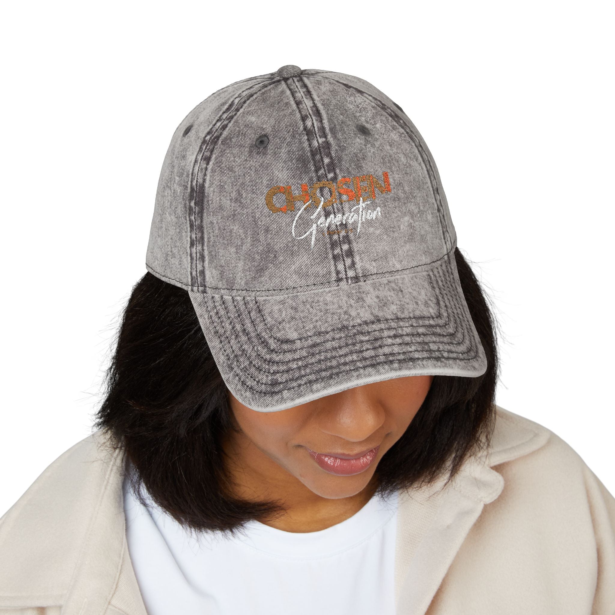 Vintage Embroidered Cap - Trendy Dad Hat