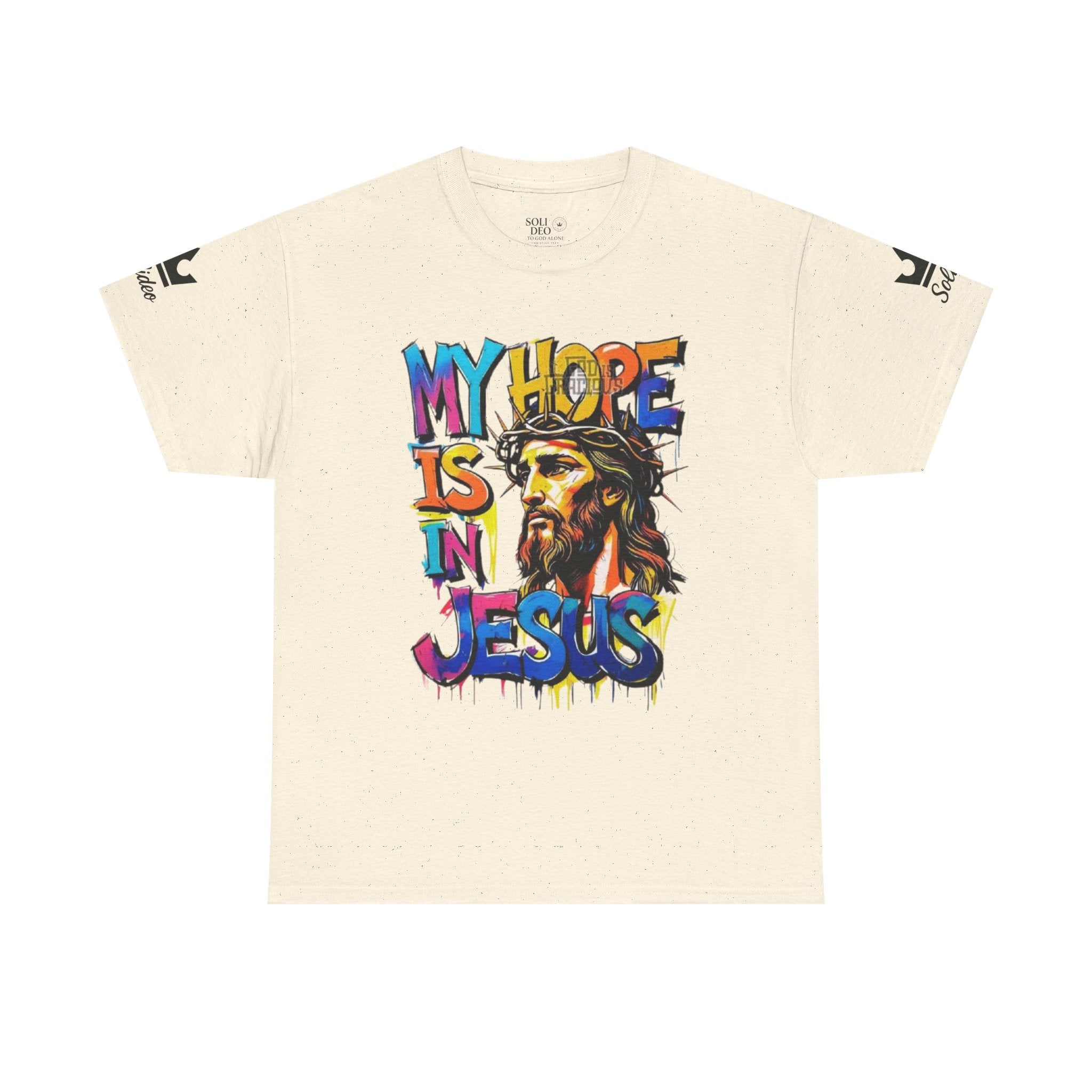 Colorful Jesus Faith Tee – Christian Inspirational Shirt