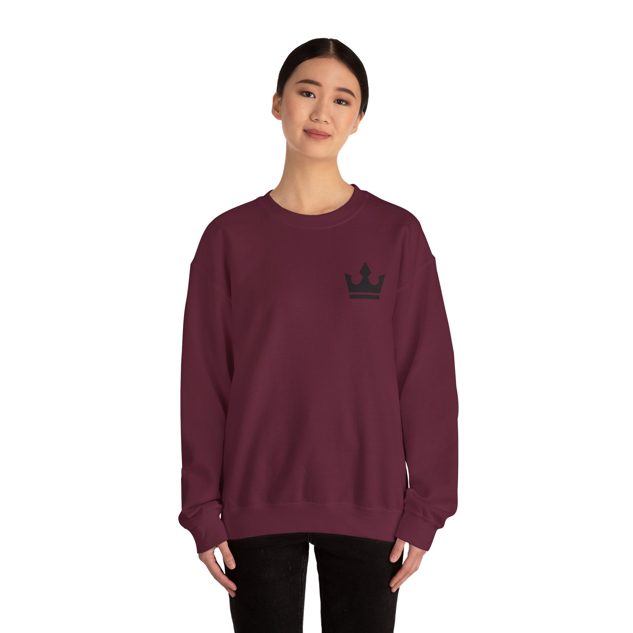 Street-Style Inspirational Crewneck Sweatshirt