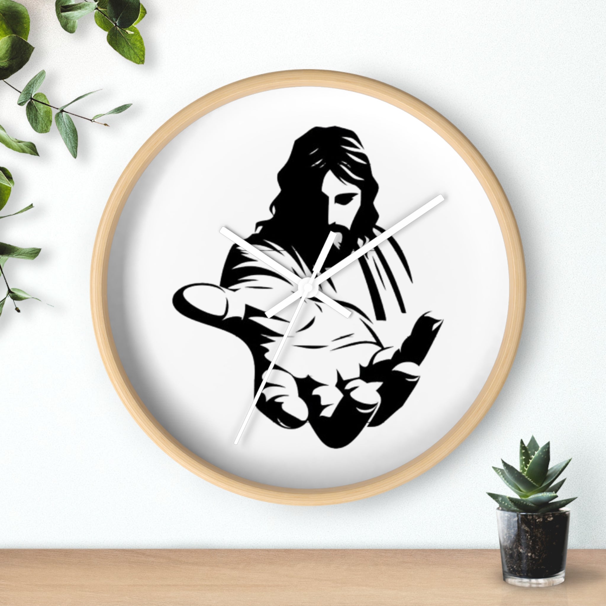 Faith-Inspired Wall Clock