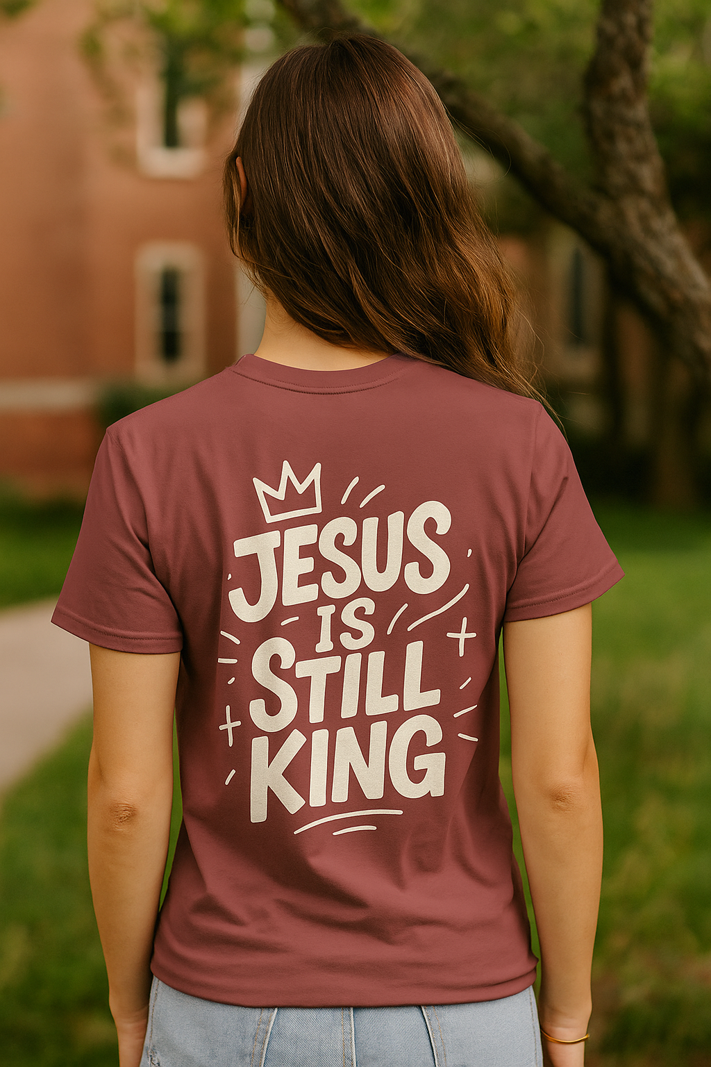 Jesus is Still King Inspirational Tee